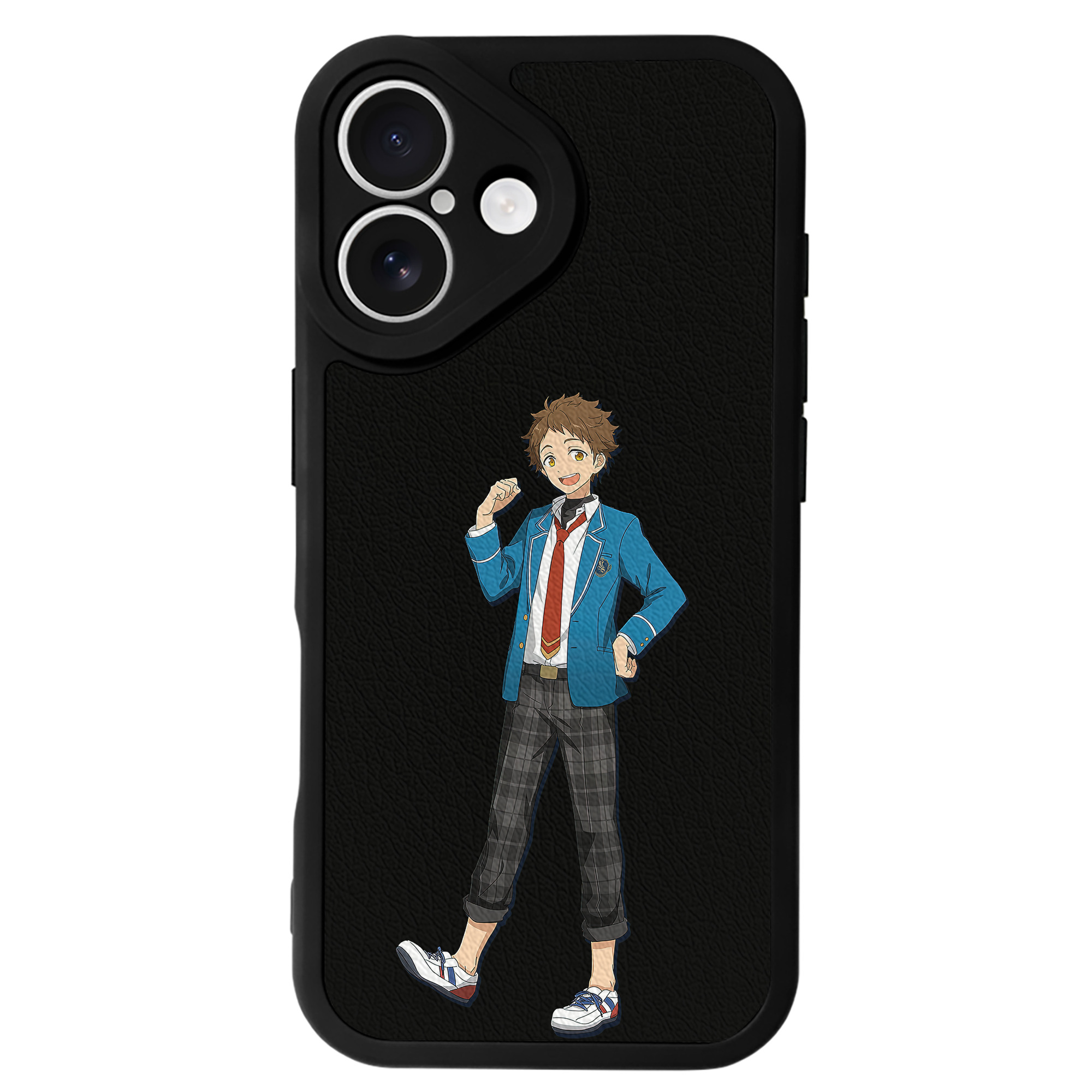 （画像用） あんさんぶるスターズ! Ensemble Stars 【iPhone 16シリーズ対応】シリコンスマホケース（レザー調） 材質：シリコン